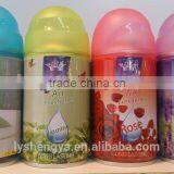 250ml high quality tin can automatic air freshener, msds spray air freshener