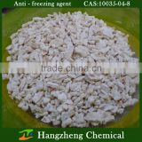 Chemical calcium chloride anhydrous good condition anti freezing agent