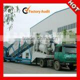 YHZS60 Mobile Concrete Batching Plant for Sale for Construction
