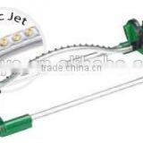 18 Hole Gear Drive Oscillating Sprinkler With Plastic Jet Aluminum Spray Tube & Metal Tube Plastic Base thumbnail-1