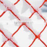 Alarm Plastic Mesh For Barrier Fencing - Orange Safety Net (HDPE)