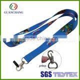Custom Fabric Lanyard With Badge Holder thumbnail-2