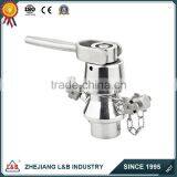 stainless steel high pressure yogurt sample valve