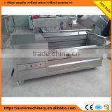 Hot Selling Automatic Sweet Potato Radish Fruit and Vegetable Brush Washer thumbnail-1