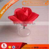 85ml Christmas Plastic Candle Cup With Red Flower thumbnail-1