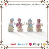 Polyresin Baby Sculpture With Chair Shoes Horse Photo Frame Leaf Holding Baby Figurine Resin Cute Baby Statue thumbnail-6