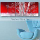 Metal Wall Art Aluminum Painting Hotel Decorative Wall Art thumbnail-2