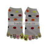 China Cotton Cute Women 5 Boat Toe Five Finger Sock thumbnail-3