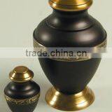 Indian Adult Biodegradable Cremation Urns | Custom Design Brass Urns Manufacturer thumbnail-1