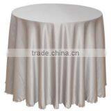 Hotsale Grey Tapestry Satin Table Cover for Hotel Restaurant Weddings thumbnail-1