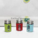 150ml Clear Glass Spice Jar With Plastic Rack thumbnail-2