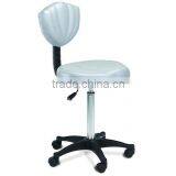 Potable Movable Ottoman Stool Hydraulic Chair With Wheels Used Salon Furniture TKST-133 thumbnail-1