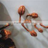 Home Garden Decoration 90cm Hight Dark Blue Gold String Ascocenda Artificial Wedding Flowers EQDL03 0403 thumbnail-2