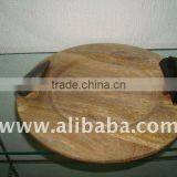 Mango Wood Charger Plate,Wooden Charger Plate,Designer Charger Plates thumbnail-1