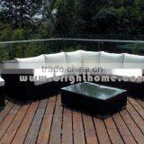 Outdoor Rattan Garden Wicker Sofa (BG-011A) thumbnail-4