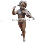 European style bronze casting angel statue for garden decoration
