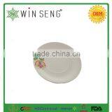 White Porcelain Dinnerware Round Plate for Gift Item thumbnail-5