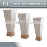 high quality natural travertine marble flower stand