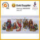 8''H New Small Polyresin Figurines for Christmas Gift Home Decoration thumbnail-1