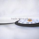 RH-4716 Novelty Egg Shaped Metal Skillet Frying Pan Wall Clock thumbnail-4