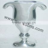 Large Garden Decoration Artificial Metal Look Flower Vase Ornamental Plant Pot thumbnail-3