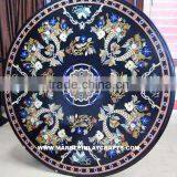 Designer Marble Inlay Table Top Micro Mosaic Inlay Table Top thumbnail-1