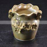 Factory Ceramic Handmade Flower Pot for Garden Plant Decoration thumbnail-3