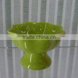 Flower Shape Ceramic Ice Cream Sundae Bowls thumbnail-4