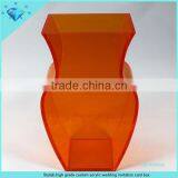Stylish High Grade Custom Acrylic Wedding Invitation Card Box thumbnail-1