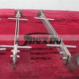 JINXIN Flexible Fencing Fiberglass Glass Stairs Balustrade With Fashion Design thumbnail-3