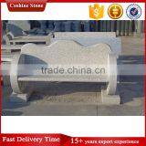 Granite Stone Park Benchs With Backrest thumbnail-2