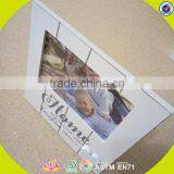 2017 Wholesale White Simple Lovely Wooden Picture Photo Frame W09A052 thumbnail-5