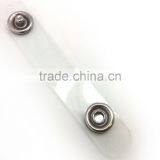 CLEAR STRAIGHT NARROW VINYL TAB, VINYL TAB WITH METAL SNAP thumbnail-5