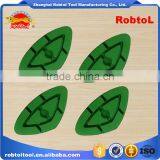 95mm 5# Diamond Floor Polishing Pads Triangle Hook and Loop Grinding Grinder Renew Renovation Marble Granite Concrete Terrazzo thumbnail-6