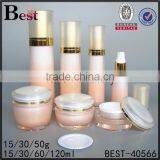 15ml 30ml 60ml 120ml Plastic Lotion Bottle Design Unique Shape Acrylic Jars With Caps Series thumbnail-1