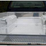 Checker Plate Resists Slip and Protects Safe