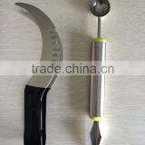 2016 Trade Assurance Supplier for Fruit Knife Melon Baller Scoop Watermelon Slicer Set thumbnail-2