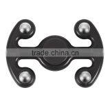 Fidget Hand Spinner Finger Toy Stress Reliever Killing Time Adults/Kids Black