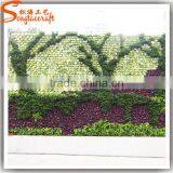 Landscaping Grass Artificial Grass Wall Vertical Green Wall Grass Fence Artificial Grass for Garden thumbnail-3