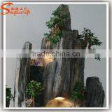 Water Fountains Wholesal Decorative Fiberglass Feng Shui Water Fountain Culpture Indoor Water Fountain Landscape Stone Fountain thumbnail-2