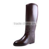 PVC Women Riding Boots, Brown Color Riding Boots