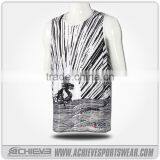 2017 Hot Sale Custom Sublimation Tops for Runners thumbnail-6