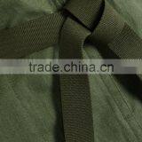 Wholesale Ladies Apparel Dropped Shoulders Army Green Cotton and Linen Blend Coat(DQE0359C) thumbnail-4