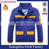 High Visibility Work Wear Uniforms Coverall Unisex Soft Works Clothing