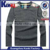 Wholesale Customizable Mens Long Sleeve t Shirt T-shirt thumbnail-1