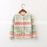 Wholesale Latest Cotton Knitting Children Kid Ugly Christmas Sweater for Girl thumbnail-1