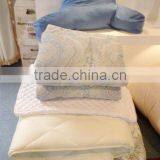 100% Cotton Poplin Bedding Quilt for Adult With Soft Handfeel