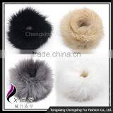 CX-A-28D Genuine Rabbit Fur On Cuffs Bracelets thumbnail-2
