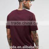 Wholesale Cropped Plain Crewneck T-shirt OEM Gym Men thumbnail-2