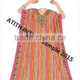 DIGITAL PRINTED COTTON PONCHO thumbnail-3